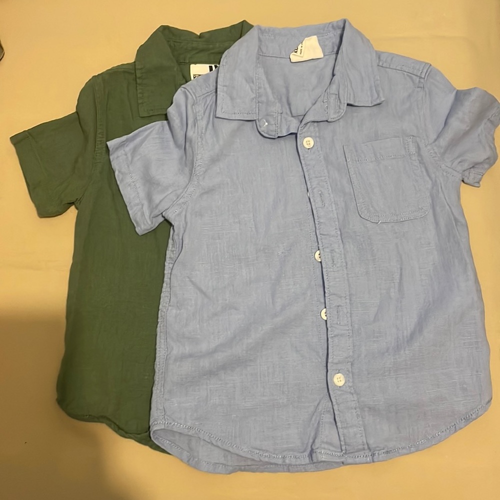 2 cotton on button down sz 4